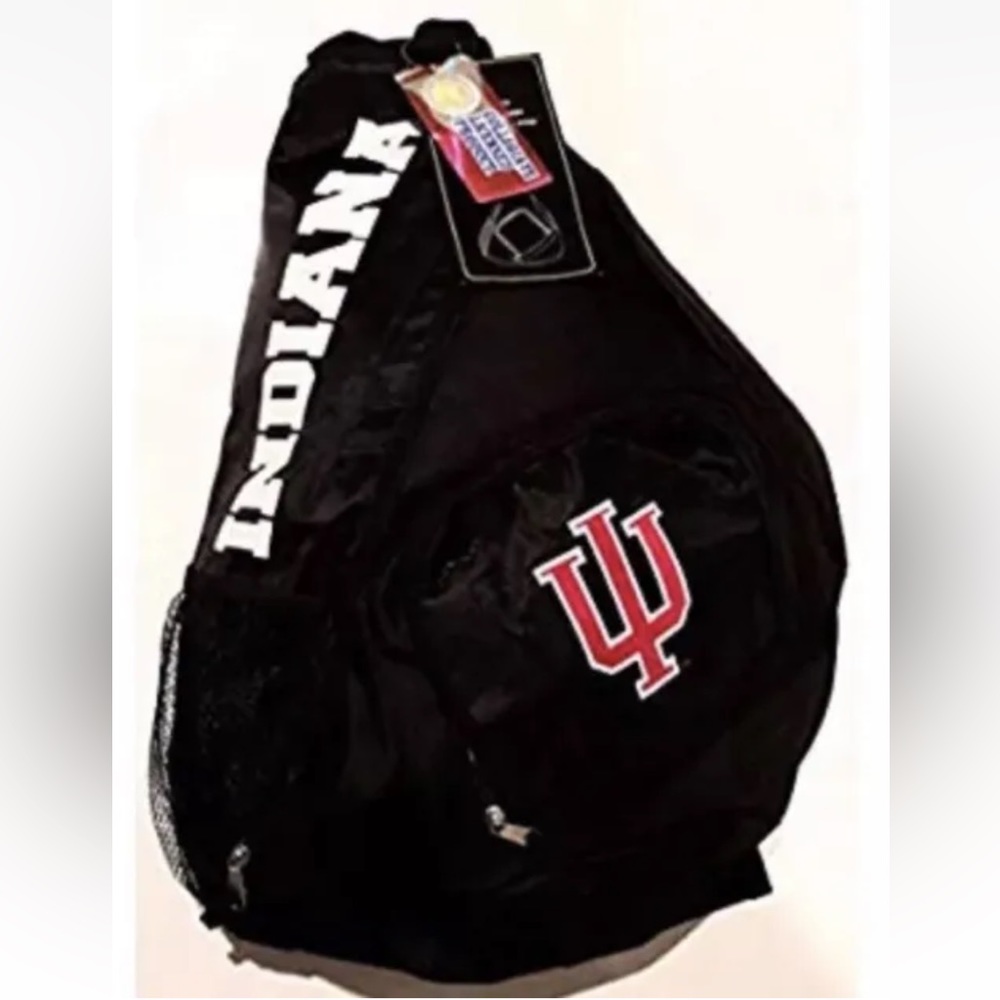 Indiana Hoosiers Sideswipe Sling Backpack Concept One New